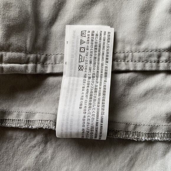 Abercrombie & Fitch Vest Womens Small Green Camouflage Snap Pockets Cinch Waist - Picture 12 of 13